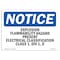 Signmission Sign, 7" H, 10" W, Rigid Plastic, Explosion Flammability Hazard Present Electrical Sign, Landscape OS-NS-P-710-L-12269 - alternate 1